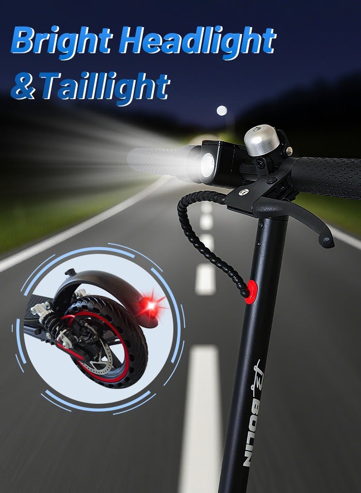 Bolin Foldable Electric Scooter with Dual Shock Absorbers, App Control, Long Range
